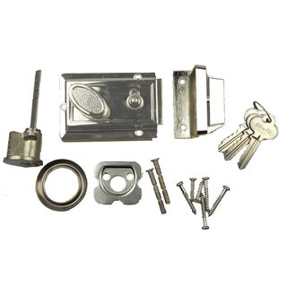 NIGHTLATCHES SATIN CHROME