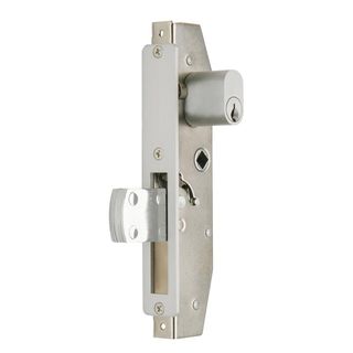 NARROW STYLE DEADLOCKS SATIN CHROME