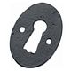 KEY HOLE ESCUTCHEONS MATT BLACK