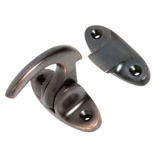 WINDOW SPUR FASTENERS ANTIQUE COPPER