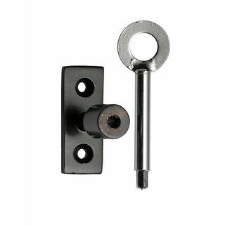 FANLIGHT STAY LOCKING PINS MATT BLACK