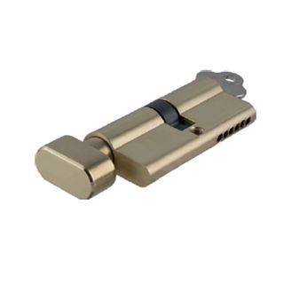 LOCK CYLINDERS POLISHED BRASS