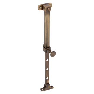 TELESCOPIC STAYS ANTIQUE BRASS