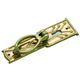 CABINET PEDESTAL HANDLES POLISHED BRASS