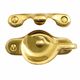 SASH WINDOW FASTENERS UNLACQUERED BRASS