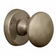 KNOB ON ROSE NATURAL BRONZE