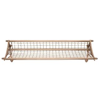 LUGGAGE RACK POLISHED BRASS