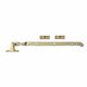 FANLIGHT STAYS UNLACQUERED SATIN BRASS