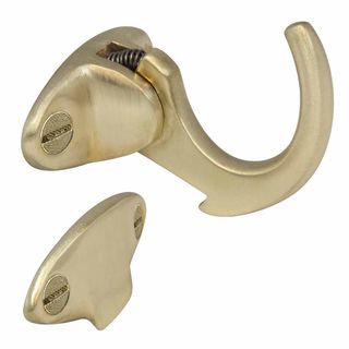 WINDOW SPUR FASTENERS UNLACQUERED SATIN BRASS