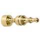 CURTAIN RAIL FINIALS POLISHED BRASS