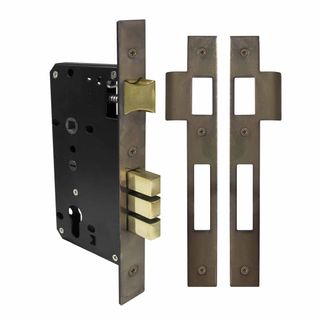 RESIDENTIAL MORTICE LOCKS NATURAL BRONZE