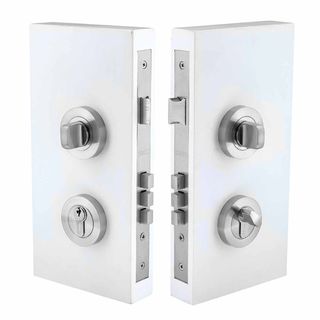 LATCHING LOCK KITS SATIN CHROME