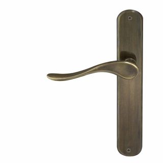 LEVER ON PLATE OIL RUBBED BRONZE