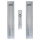 SLIDING DOOR PASSAGE SET STAINLESS STEEL