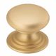 CABINET KNOBS BRUSHED BRASS