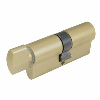 LOCK CYLINDERS MATT BRASS