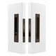 SLIDING DOOR HARDWARE COCOA BRONZE