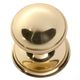 DOOR CENTRE KNOBS POLISHED BRASS