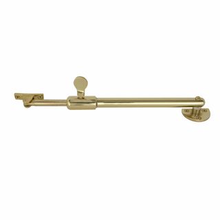 TELESCOPIC STAYS UNLACQUERED BRASS