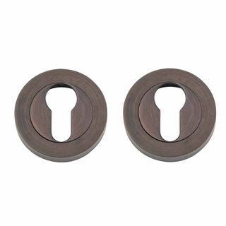 EURO CYLINDER ESCUTCHEONS SIGNATURE BRASS