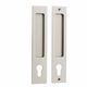 SLIDING DOOR LOCKS SATIN NICKEL