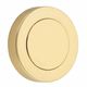 BLANK FURNITURE ROSE ROUND POLISHED BRASS