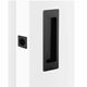 SLIDING DOOR PASSAGE SETS MATT BLACK