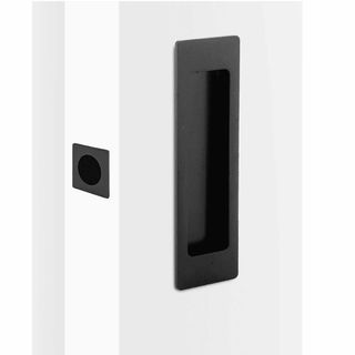 SLIDING DOOR PASSAGE SETS MATT BLACK