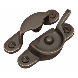 SASH WINDOW FASTENERS OIL RUBBED BRONZE