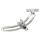 WINDOW HARDWARE SATIN CHROME
