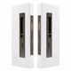 SLIDING DOOR LOCKSETS OIL RUBBED BRONZE