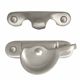 SASH WINDOW FASTENERS BRUSHED NICKEL