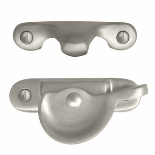 SASH WINDOW FASTENERS BRUSHED NICKEL