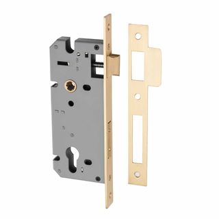 LOCKS SATIN BRASS