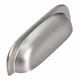 HOODED PULLS MATT SATIN BRUSHED NICKEL