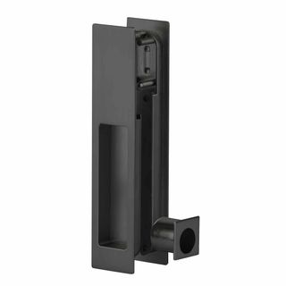 SLIDING DOOR PASSAGE LATCH GRAPHITE