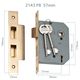 TRADCO 5 LEVER MORTICE LOCKS