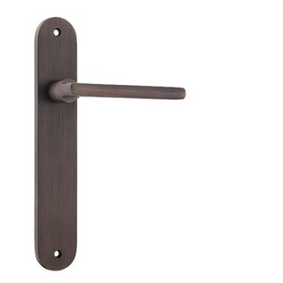 LEVER ON PLATE SIGNATURE BRASS