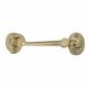 CABIN HOOKS UNLACQUERED SATIN BRASS