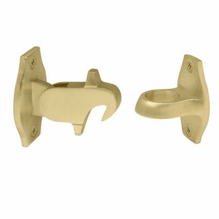 DOOR HOLDERS MATT SATIN BRASS