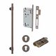 PULL HANDLE LOCK KITS SIGNATURE BRASS