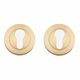 EURO CYLINDER ESCUTCHEONS BRUSHED GOLD