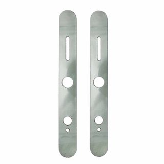 HANDLE COVER PLATES STAINLESS STEEL