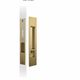 SLIDING DOOR PRIVACY LATCH SATIN BRASS