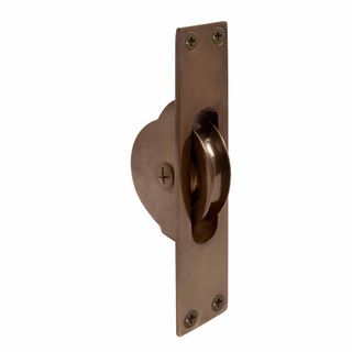 SASH WINDOW PULLEY ANTIQUE BRONZE