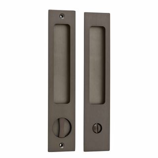 SLIDING DOOR PRIVACY LATCH SIGNATURE BRASS