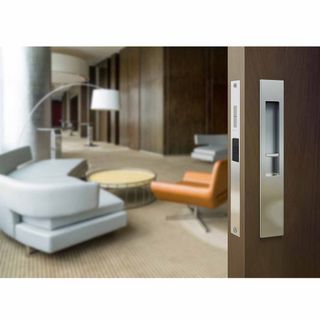 SLIDING DOOR LOCKSETS CHROME PLATE