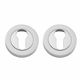 EURO CYLINDER ESCUTCHEONS SATIN NICKEL