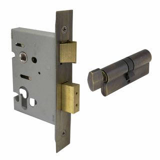 LATCHING LOCK KITS OIL RUBBED BRONZE