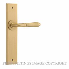 IVER 15780 SARLAT CHAMFERED PLATE BRUSHED BRASS